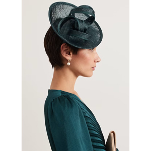 Phase Eight Grossgrain Twist Oval Fascinator